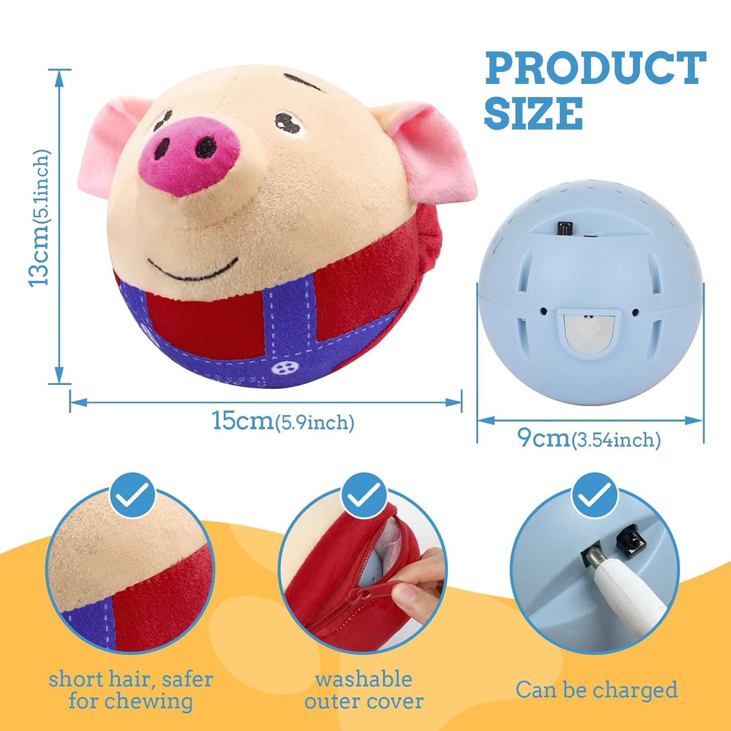 DancePiggy™ Jumping & Singing Piglet