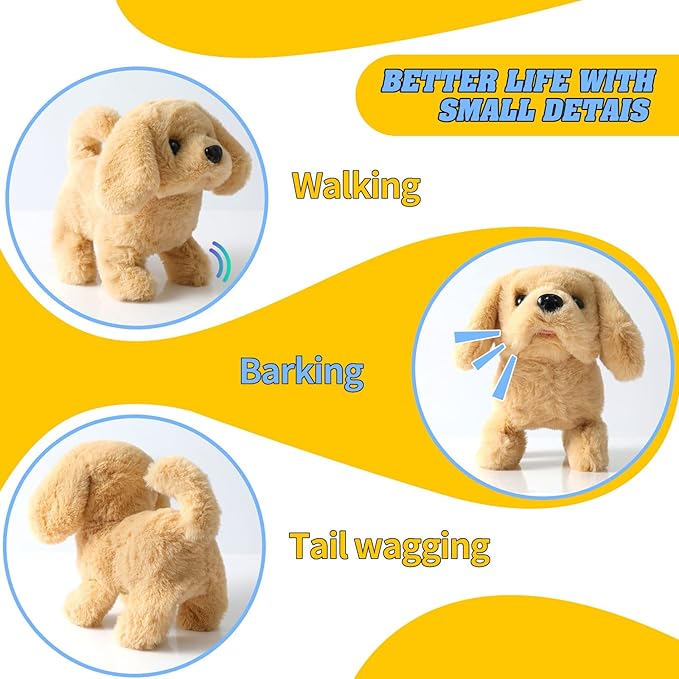 BarkBuddy™ Walking & Barking Puppy Toy