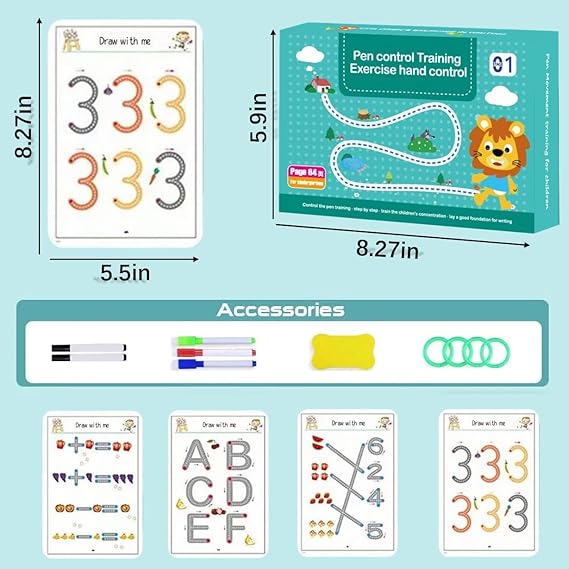 MagicWrite™ Reuseable Writing Practice Workbook