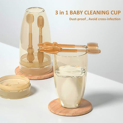 TinyTeeth 2-in-1 Baby Oral Cleaning Toothbrush (BPA Free)