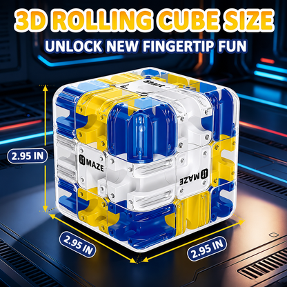 MazeCube™ Rolling Ball Cube