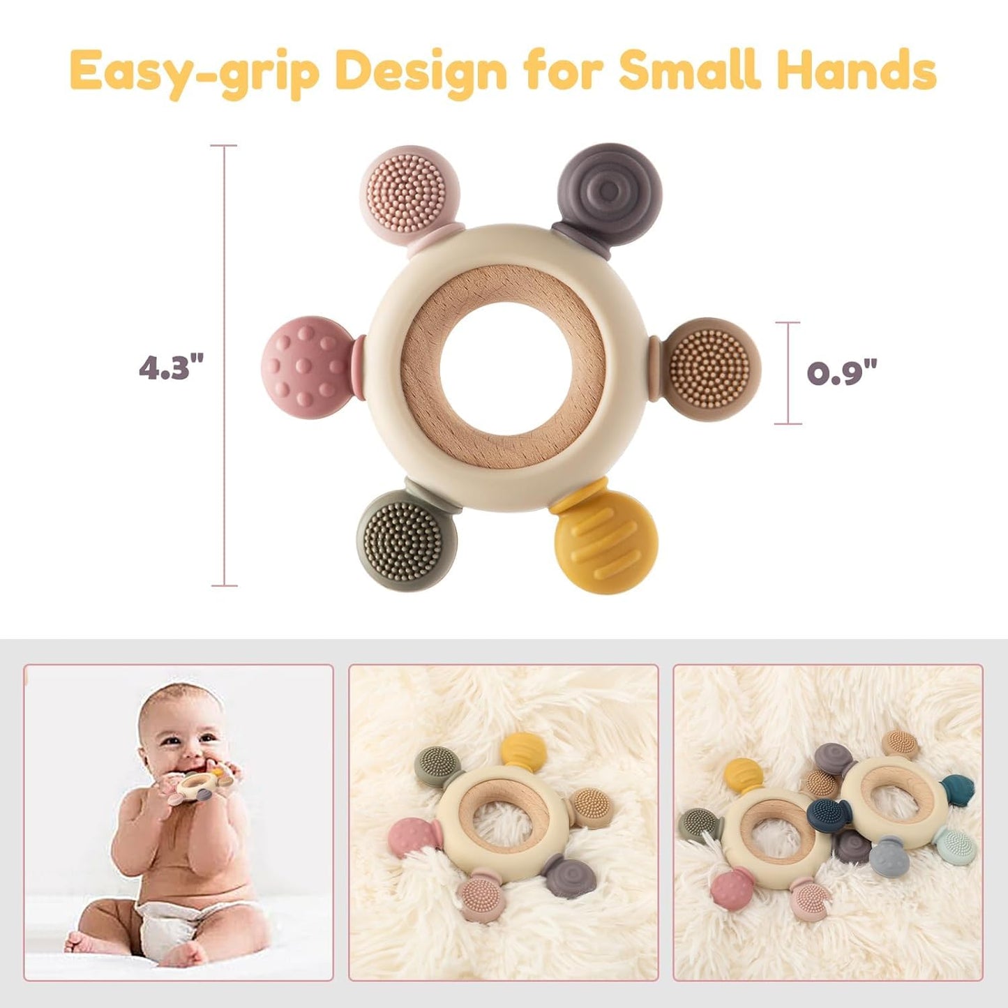 SoothiChew™ Baby Teething Ring