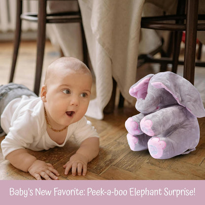 Peek-a-Boo Elephant Plush Toy ELLA