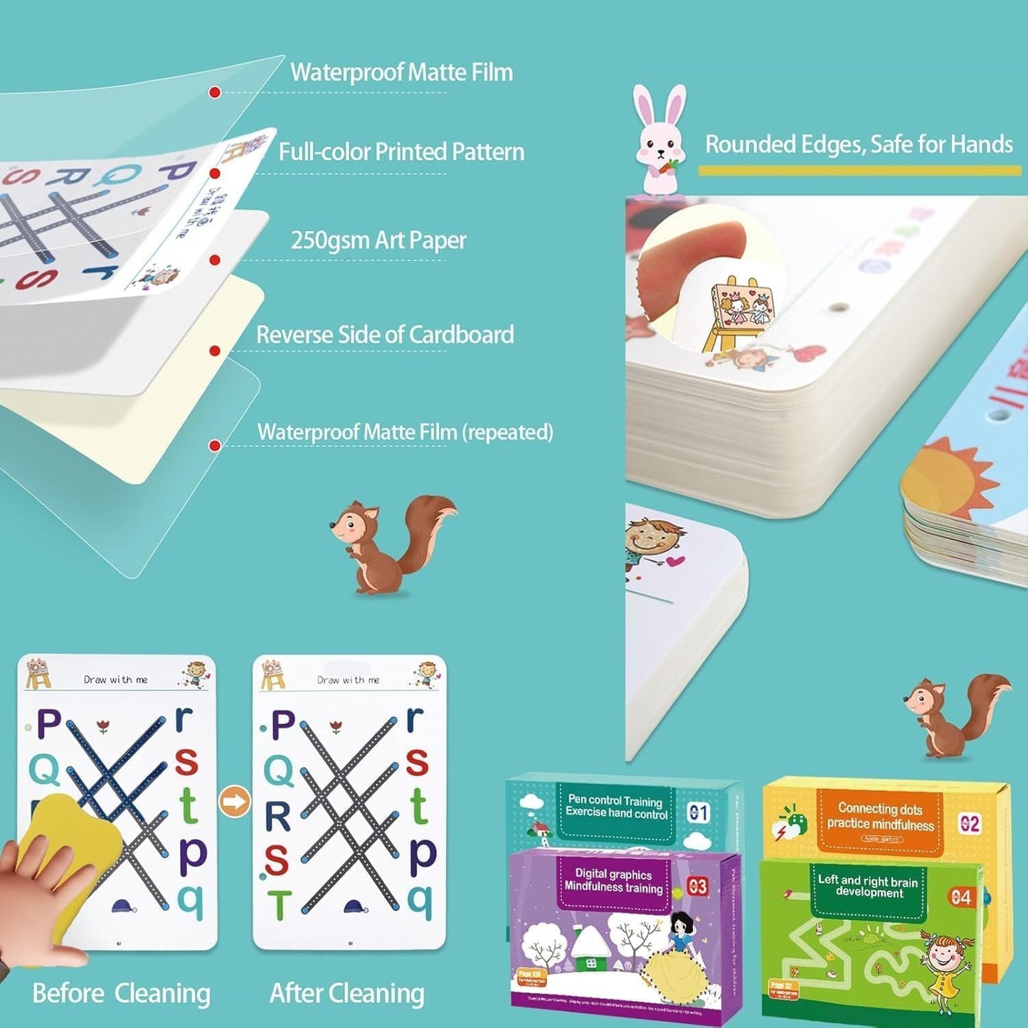 MagicWrite™ Reuseable Writing Practice Workbook